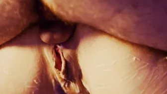 mom Hard Anal Stunning Booty. Slow Motion Boned
