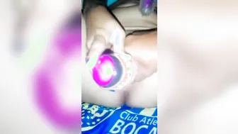 Marivi offer us a Masturbation Class with her 2 Vibrators that you view Tremendously that Eyes Mommy I