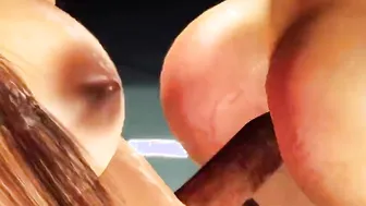 Sci-fi Hottie t-girl plays with a Bae women