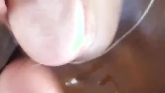 French head - Spit - Mme sa bouche et la