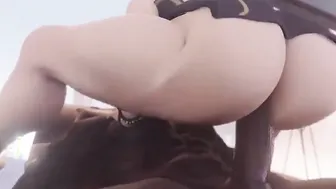 【MMD R-19 year old SEX DANCE】INTENSE SEX RIDES GIGANTIC BEAUTY ASS ROUGH SEX 激しいセックス [MMD]
