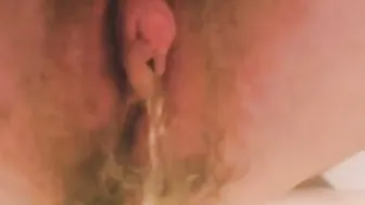 Anal Fun makes me Cum then I Peeing into the Bath Tub