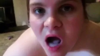 Whore Wifey Swallowing Strangers Cum Loads Compilation #1