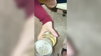 Bon Appetite with a little Pissing Swallow