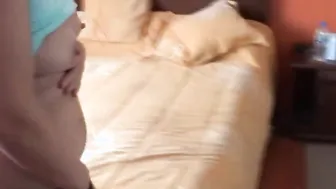 My ex-wifes incredible sexy sister calls me to her bedroom to record her