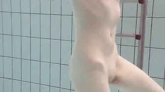 Russian Teen Babe Swimming Pool Exposure - Hot & Sexy Under Water Action