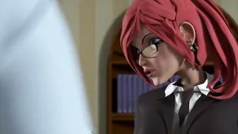 ADULT TIME - Anime Sex University College Girl Demonstrates Her Naughty Prowess On