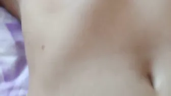 LEAKING SNATCH MASTURBATION AND BF ORGASM BY CUNT SEX TOY - CUM SHOT