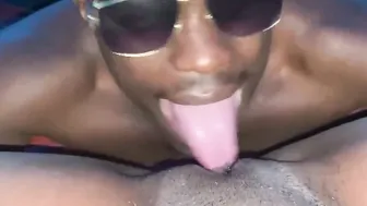 Sloppy Oral Sex make her Snatch CREAM