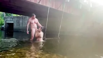 Stud Hard Fucks barely legal Yr older Lain Love on the River