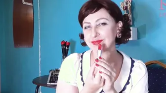 Red Lipstick Making Out Showing Off by Regina Noir. five Min