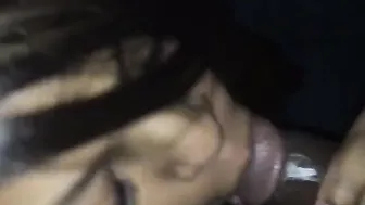 Black Lady Blowing Her Ebony Friend Dry