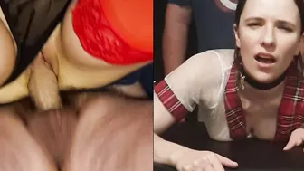 This Cocksleeve made me so Leaking I Drip on the Camera then Cum Twice. then Master Shows you the Mess