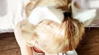 Kitty porn video – Kitty Loves Milk from the Penis very much