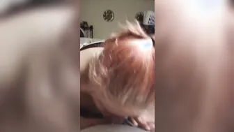 Wife Blows me Dry while i View my Performance