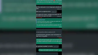CONVERSACION DE WHATSAPP CON LA MAMA DE MI AMIGO OSCARIN