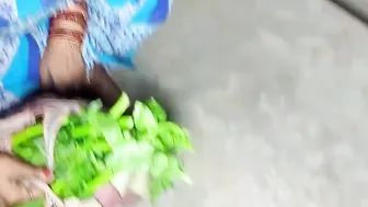indian Vegetables Selling Women Rough Outside Sex With Uncle