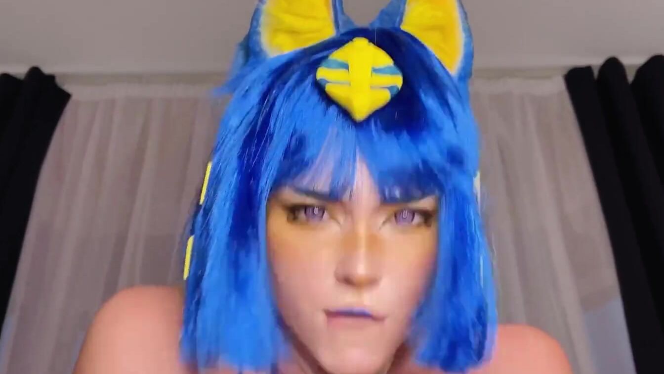 1344px x 756px - Cosplay Ankha Meme 18 year old+ Real Porn Version by SweetieFox 4kPorn.XXX