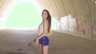 MAMACITAZ - (Elle Rose Alberto Blanco) - Risky Outdoor Pounded With Tiny