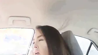 Turned On Amateur StepSis Blowing Penis Into Vehicle - Charity Crawford - SisLovesMe