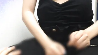 She Hand Jobs the Man she is into