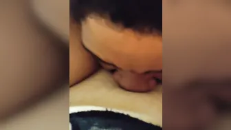 Shy Ebony porn video – Bushy Inked PAWG Getting Vagina Eaten by Ebony Dude