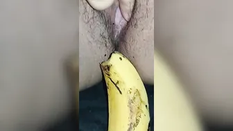 desi sluts having fun with banana