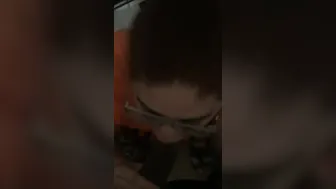 I Snuck her into the Inventory Room of Dollar General to Banged her Throat