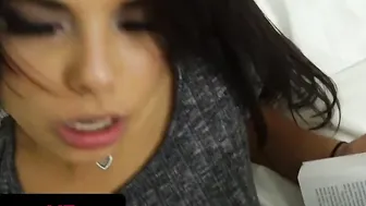 Perv Stepbro made his Stepsister Gina Valentina Feel better after her bf Cheats on her