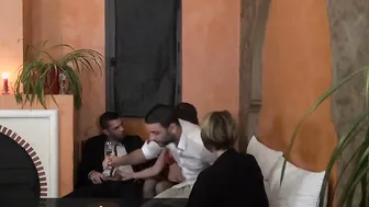 Foursome with a milf and a 18 yo