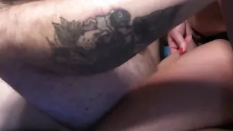 Bae Blonde Having Fun with Her Strap-On