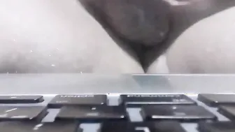 Awesome Facefuck and Penis Play by Huge Tits milf