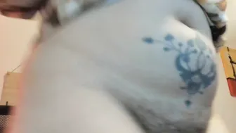 Lovely Farts for this little Man Imprisoned inside my Bushy Asshole