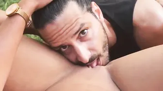 Jolla Pr porn video – Perfect Hispanic fiance Jolla getting twat eaten while lounging on a hammock