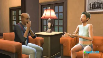 3d Game porn video – Sims four - Stepfather and Son Screwed Grandmother