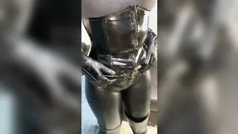i fuck my Bombshell neighbour inside her leather butt bondage