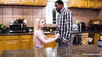 Emma Starletto Blackmails African Stepdaddy