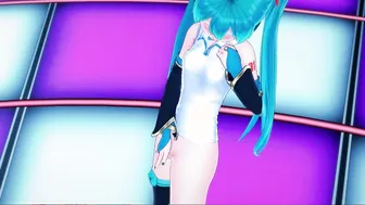 Hatsune Miku Fingering herself Live Onstage then Gets point of view Pounded inside Front of Crowd. Animated.
