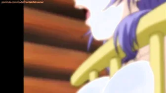 Anime Uncensored | Bound to Bed and Screwed Rough inside Mouth and Cunt | Animated