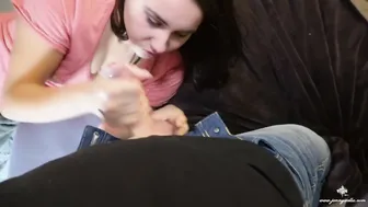 Get an epic orgasm at home after a party