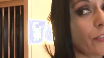 milf stepmother Nikki Daniels dreaming about her stepsons gigantic penis