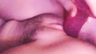 Freshly Bald Late Night Vibrator Play