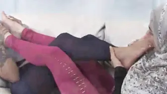 Hijab Arab teen loves dick in the ass Sweden