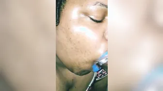 Blue Lipstick Fellatio Part one