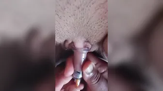 Pumping porn video – Pump clitoris shave snatch suck it irresistible