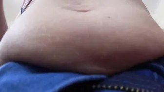 Belly Bondage and Tease