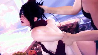 【MMD R-teenagers SEX DANCE】WITCHES OF THE WILDS LOVELY SEX EXTREME BOOTY 激しいセックス [MMD]