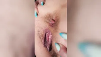 Intense Close up Finger Fucked and a Creamy Cunt