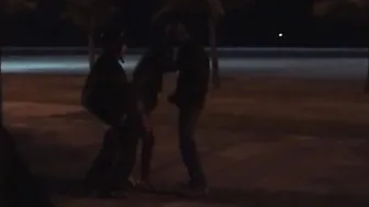 Having Sex with Various Strangers at the Beach Kiosk