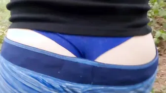 Milf Gigantic Fucking Wedgie Ass Eating Those Leggings 2